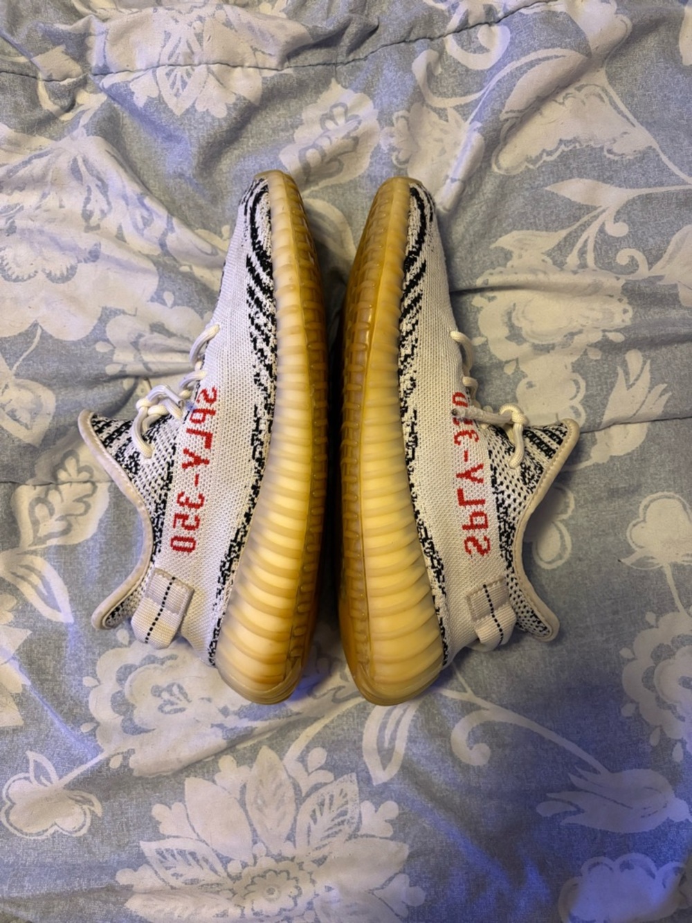 Adidas Yeezy Boost 350 V2 Zebra with Gum Sole